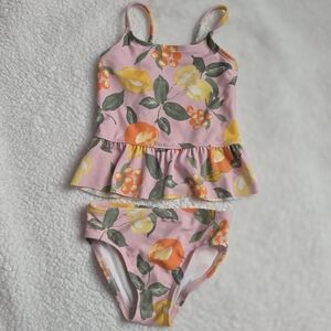 2t Oshkosh B'gosh Lemon Tankini Swimsuit